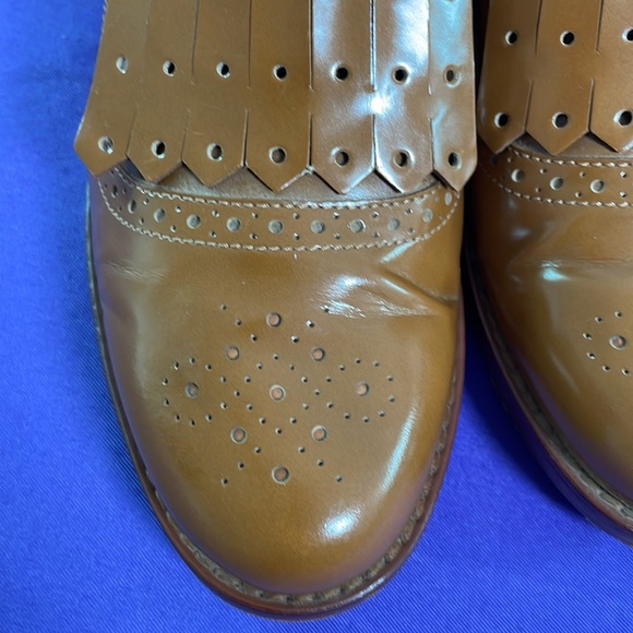 MICHAEL Michael Kors Brown Leather Oxfords (Unworn) - Picture 3 of 13